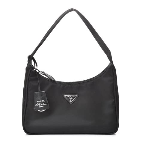 prada black mini backpack|prada mini nylon shoulder bag.